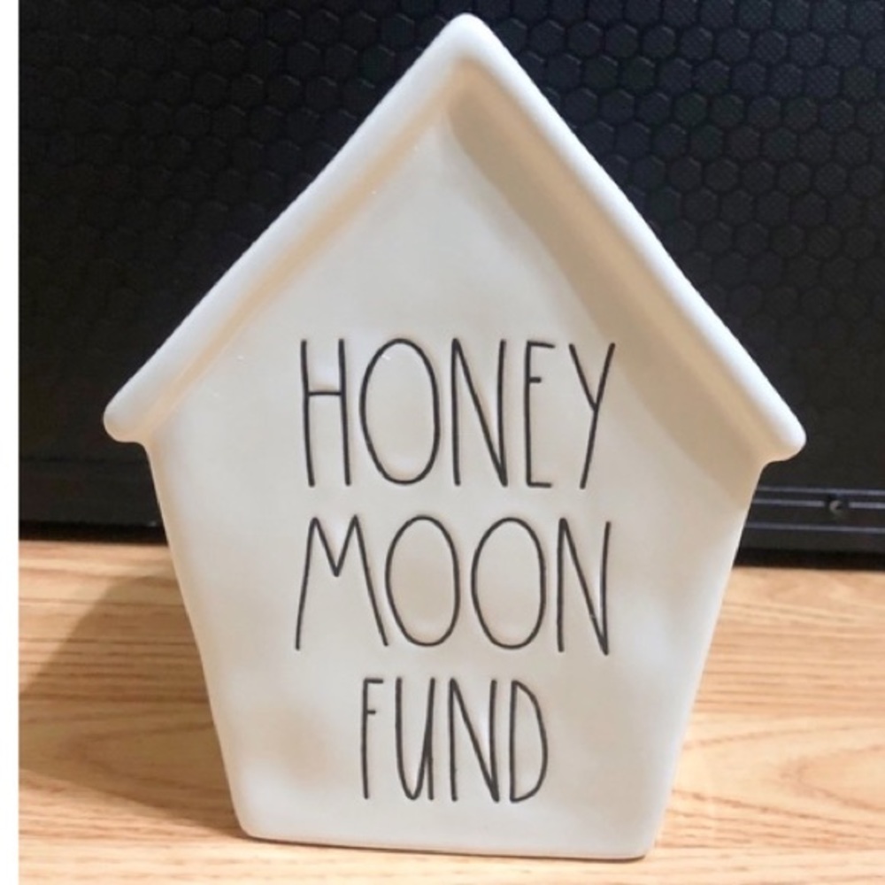 Rae Dunn HONEYMOON FUND Bank
